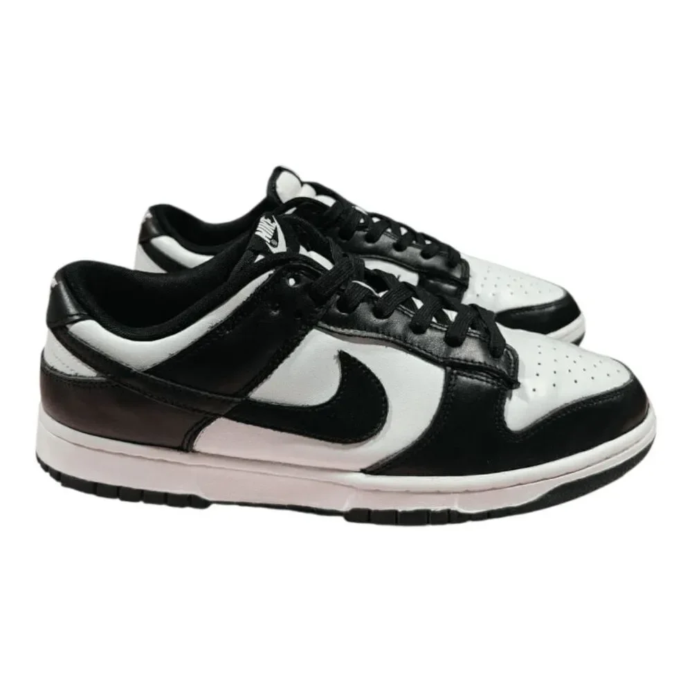 NIKE Dunk Low Retro 'White Black Panda' Sneakers Size M10/W11.5